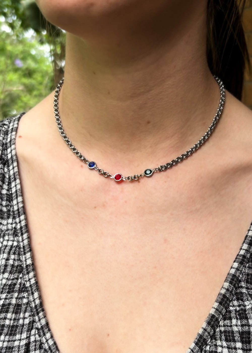 Guinevere Silver Necklace