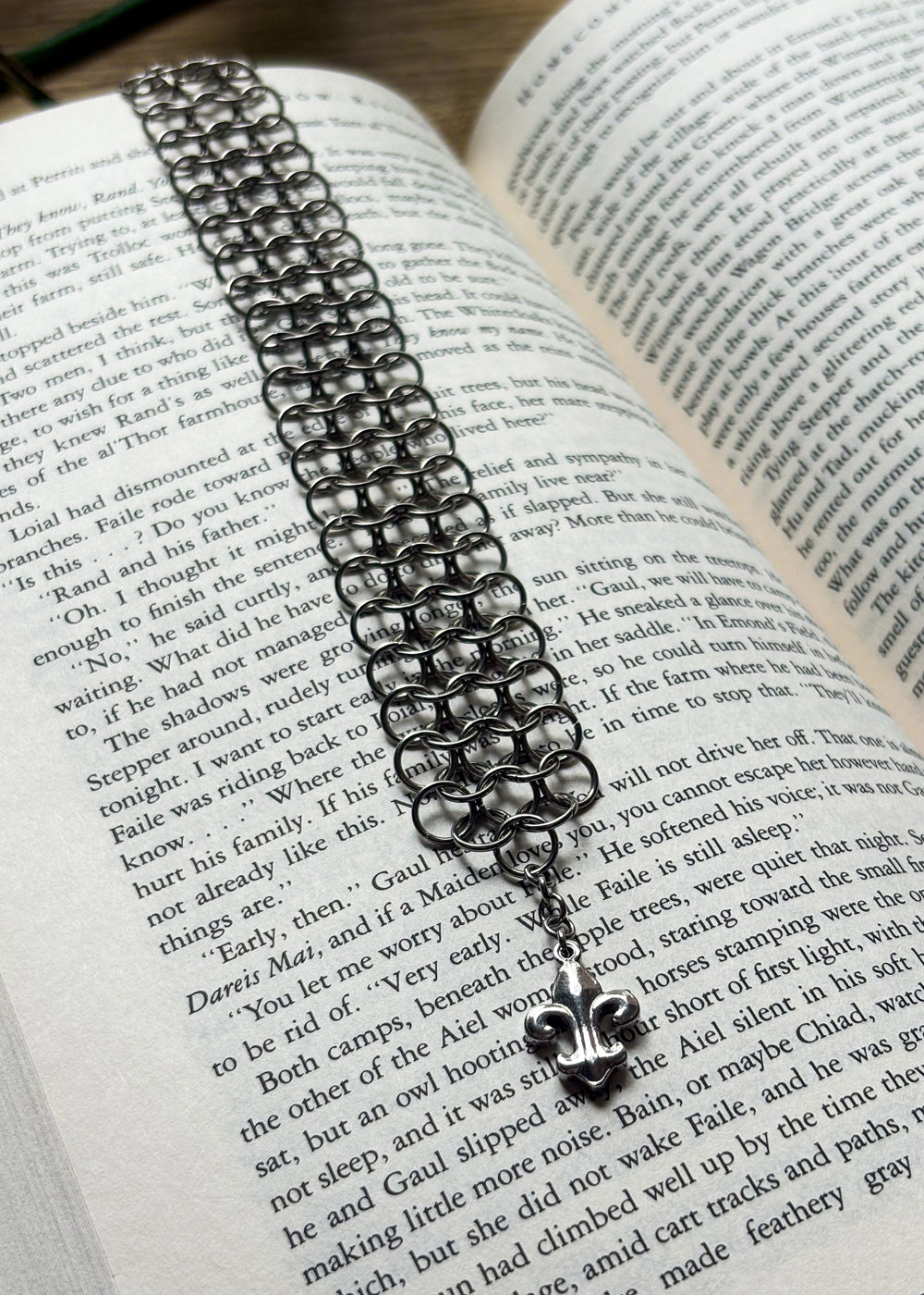 Merlin Silver Bookmark