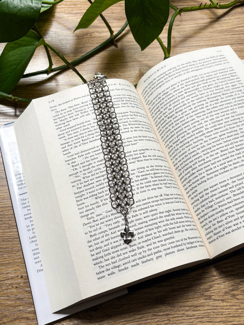 Merlin Silver Bookmark