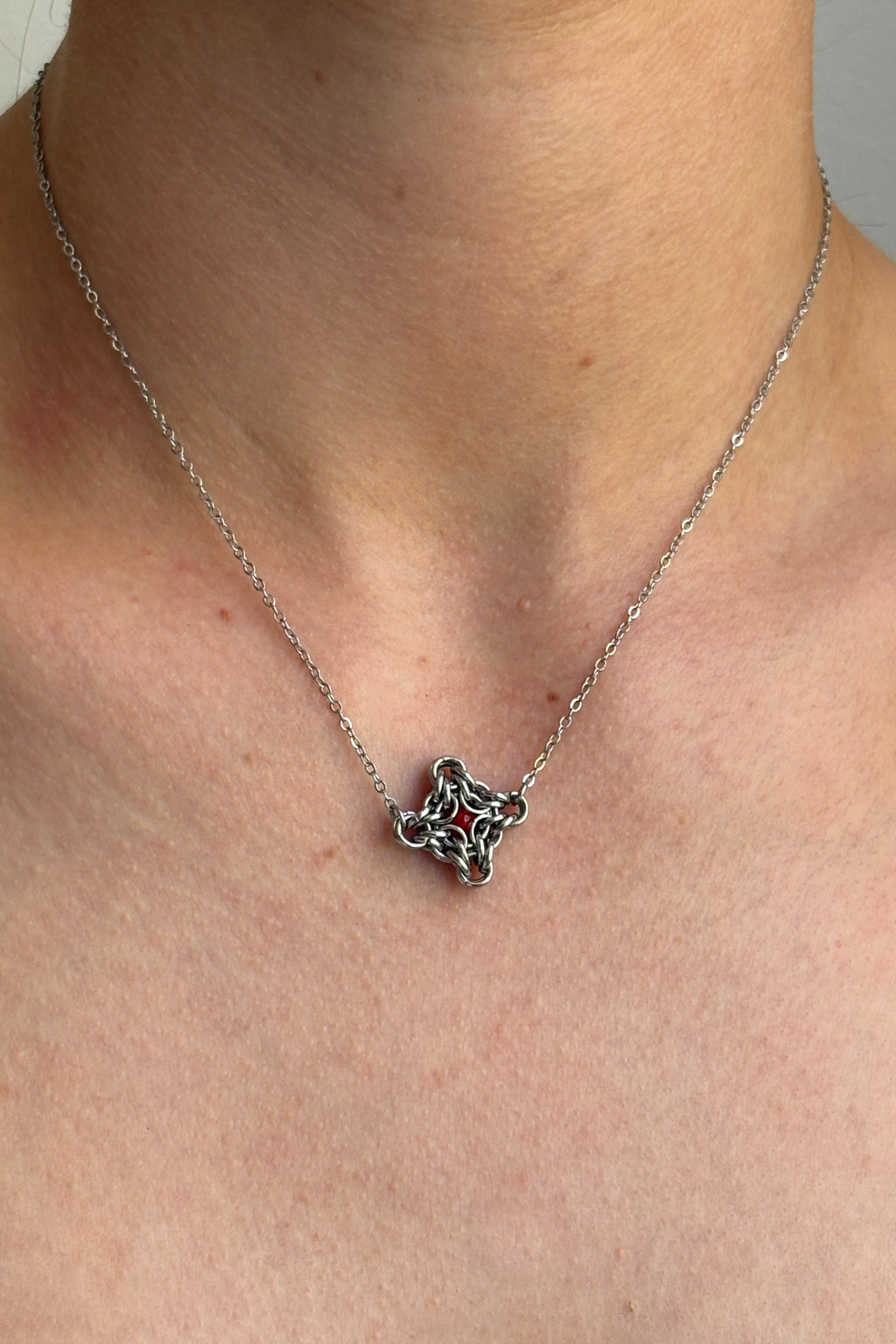 Morgana Silver Necklace