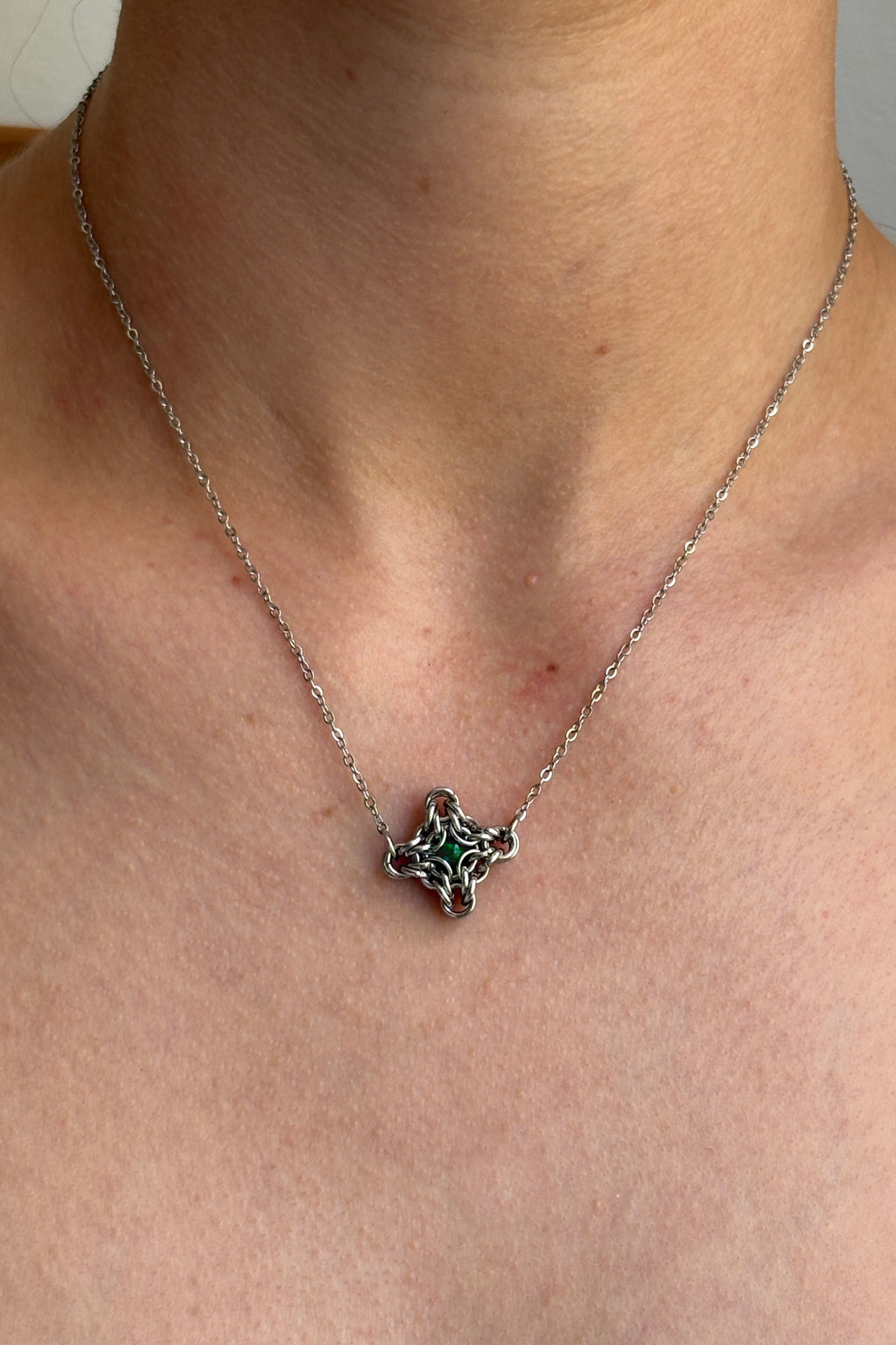 Morgana Silver Necklace