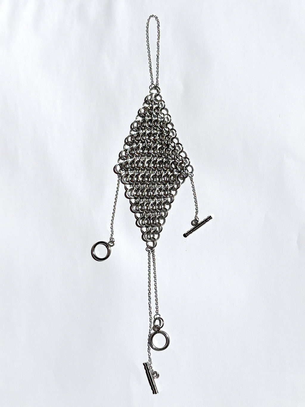 Arthur Silver Diamond Gauntlet