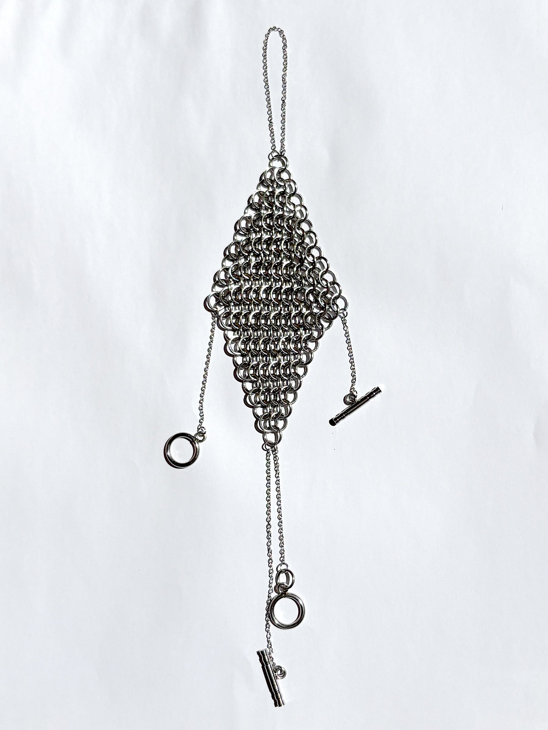 Arthur Silver Diamond Gauntlet