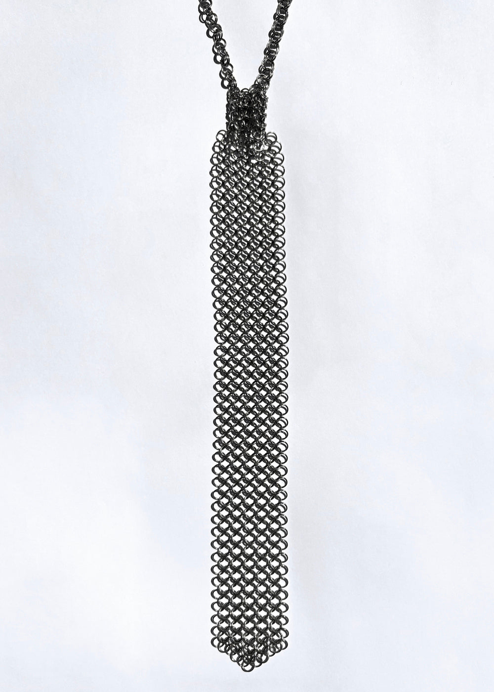 Merlin Silver Necktie