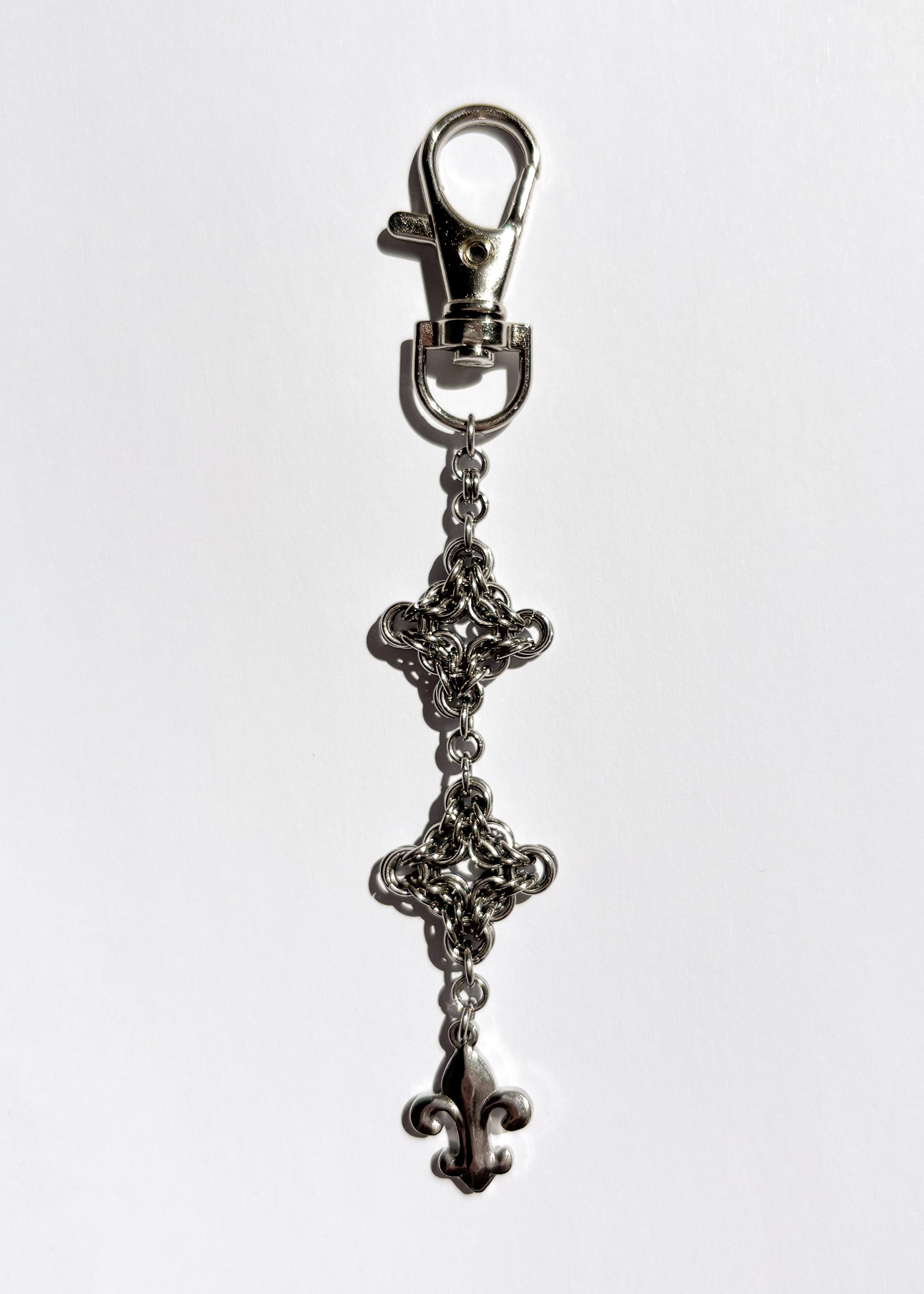 Morgana Silver Keychain