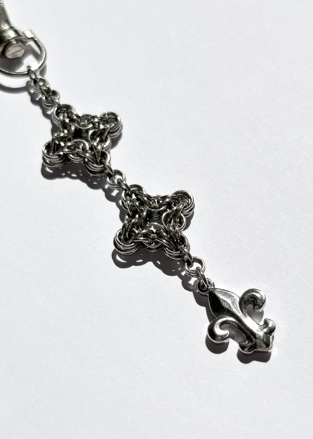 Morgana Silver Keychain