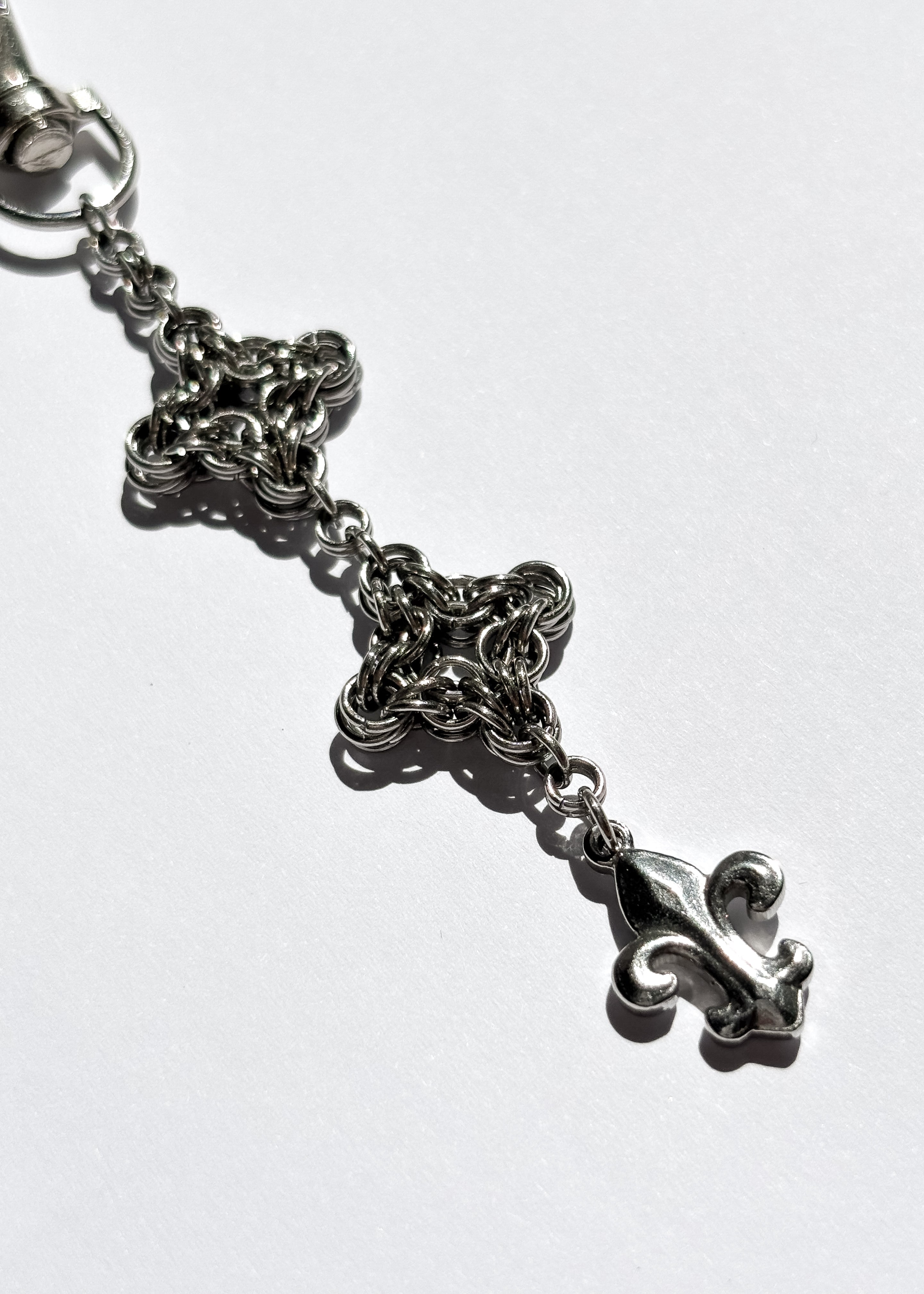 Morgana Silver Keychain