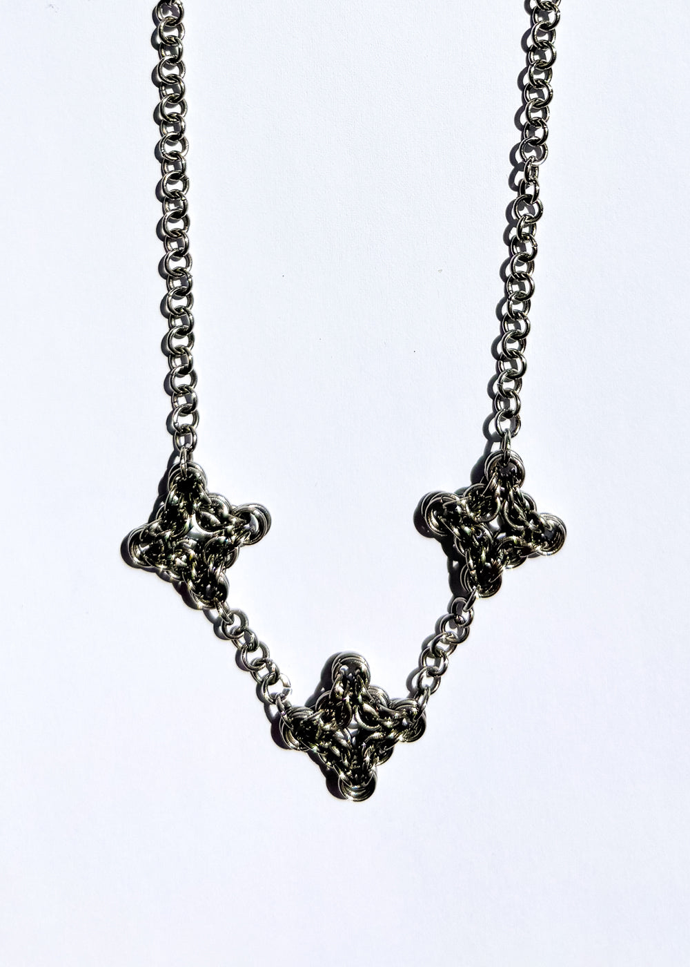 Morgana Silver Necklace